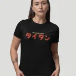 Titan Graphic Black T shirt