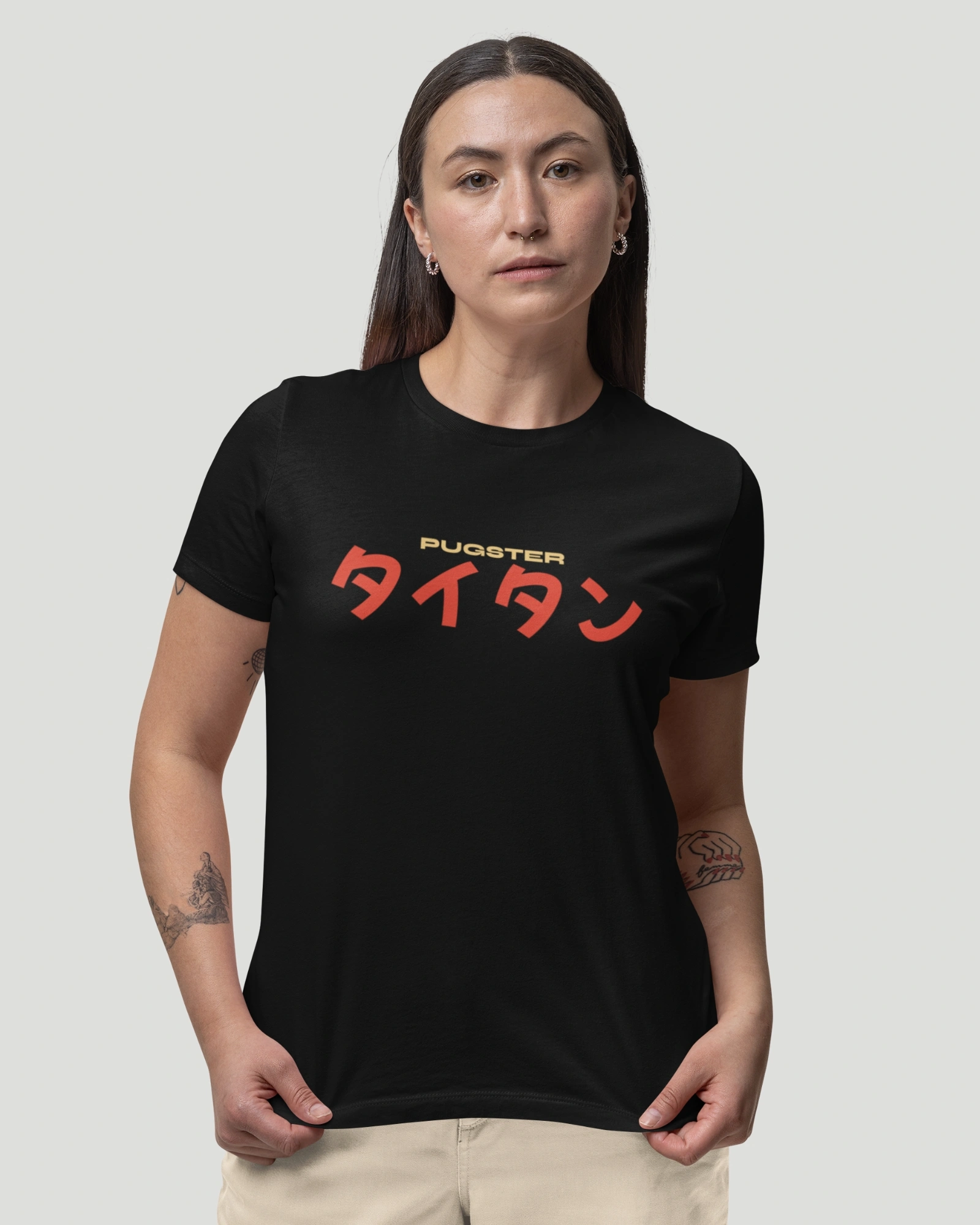 Titan Graphic Black T shirt Titan Graphic Black T shirt - Image 1