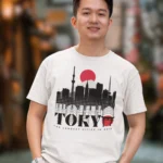Tokyo Graphic White T shirt